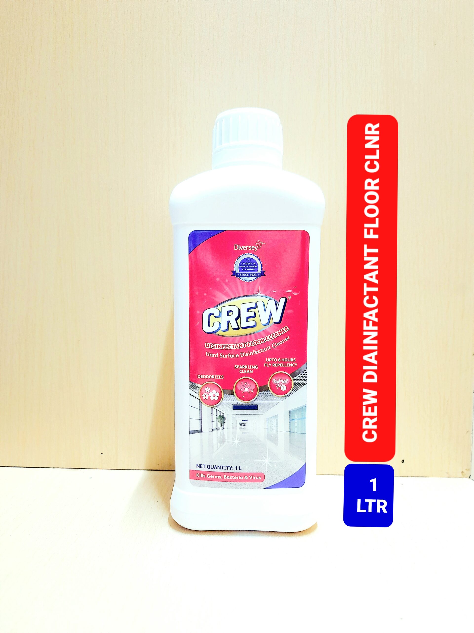 Buy Crew Disinfectant Floor Cleaner Floral 1L - Diversey Prosumer